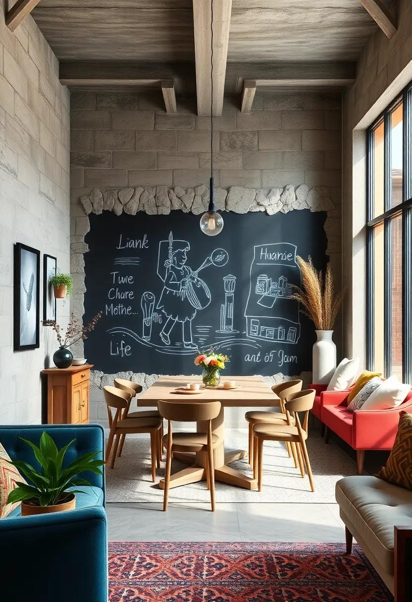 transform a Wall⁢ into a⁣ Chalkboard ​for Creative Memos‍ and Art