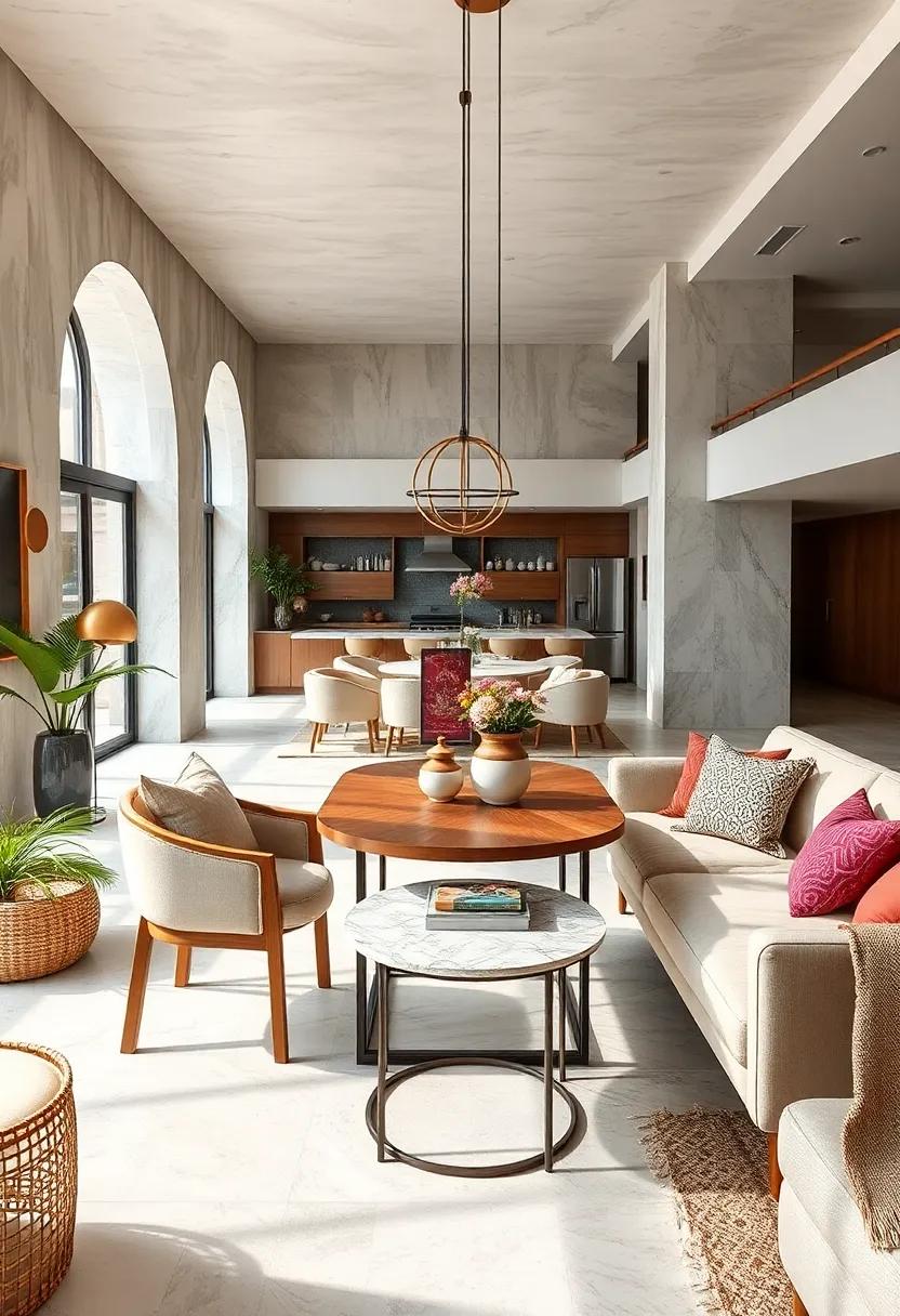 Utilize Nesting ‍Tables ‌for Easy Transition Between Dining and ⁣Lounging
