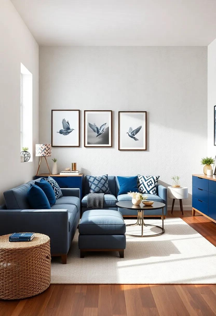 Paint Furniture in​ Complimenting ‍Shades of Navy for a DIY Charm