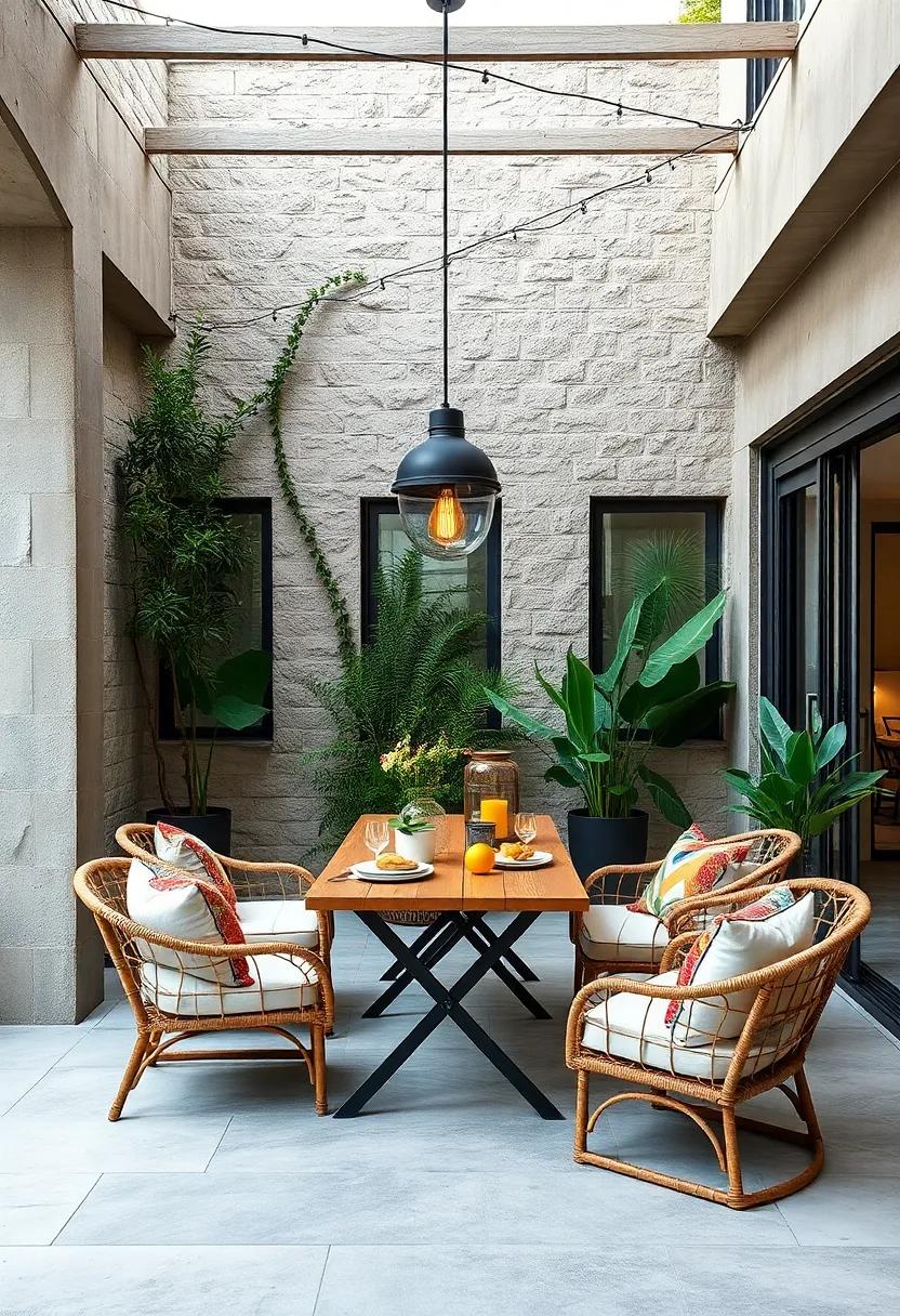 Pop-Up‍ Dining: Use a portable dining setup that can‌ be easily moved or assembled for spontaneous meals wherever you please