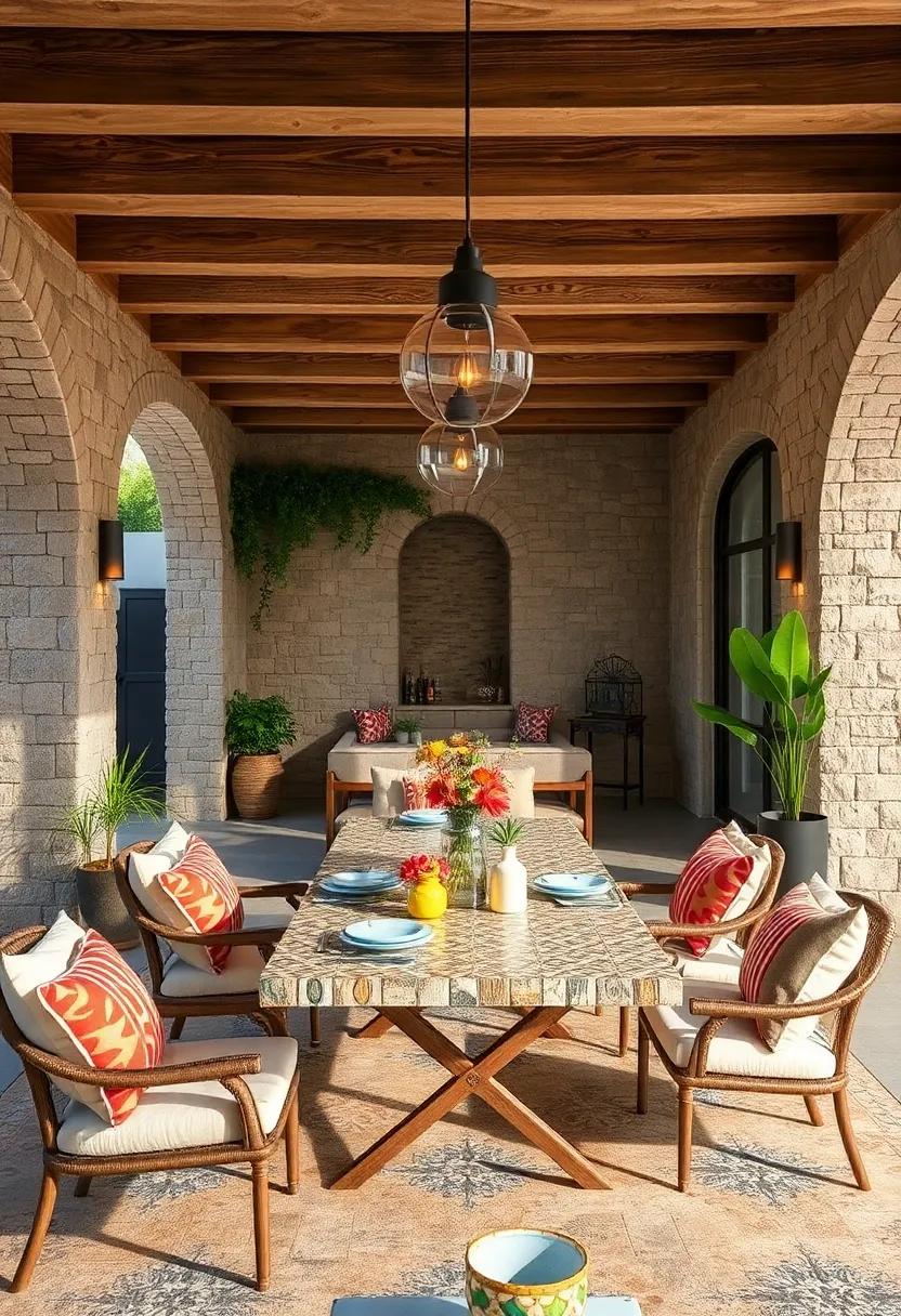 Artistic Table Top: Use creative tabletop ​materials like tile or mosaic to add⁣ character and artistry to your dining area