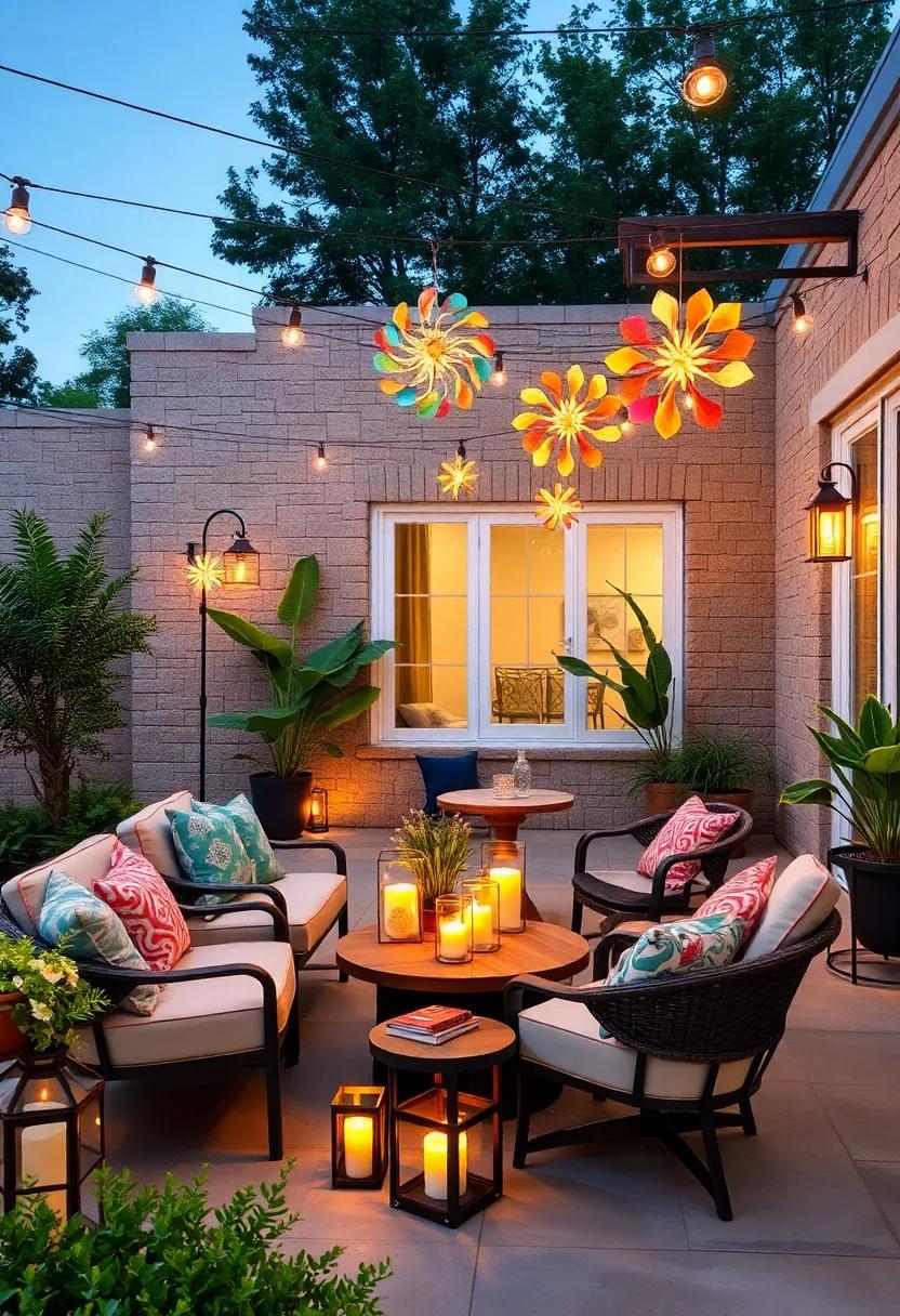 Creative Pairings: Learn to pair⁣ wind spinners with other decorative elements like lanterns and cushions to create a visually‌ cohesive outdoor experience