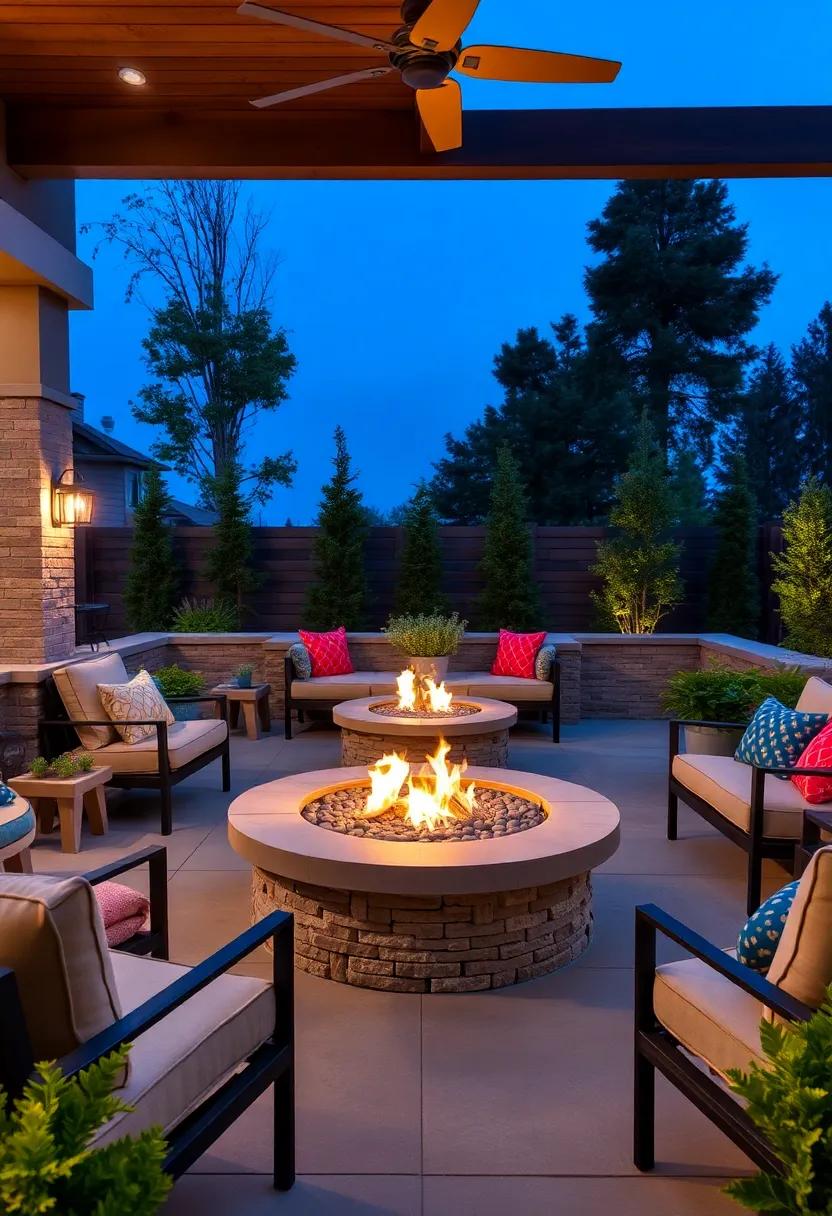 Classic Round: ​A timeless design that fits seamlessly into⁢ any landscape, this round propane fire pit offers 360-degree heat and a welcoming atmosphere for large get-togethers