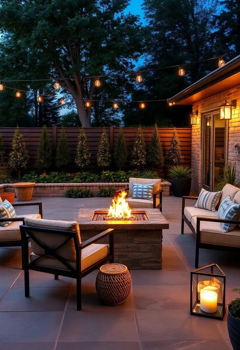 Ambient Illumination: With adjustable flame heights and built-in LED lights, this propane‍ fire pit ensures a perfectly lit ambiance for both cozy ‍evenings and ⁢lively ​gatherings