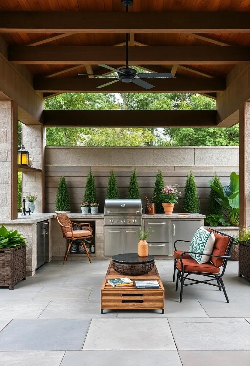 Stylish‌ Outdoor⁣ Kitchens ⁣Blending Functionality and Elegance in Your Patio Space