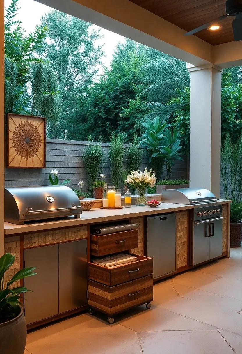 Incorporating Eco-Friendly Materials in⁢ Your ​Patio Kitchen ⁤for ⁤Sustainable Living