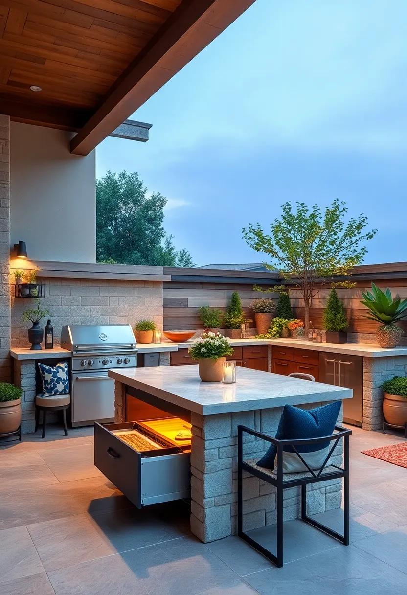 Integrating⁢ Nature with Outdoor‍ Kitchens: Bringing the Inside Out for‍ a ‌Seamless⁤ Experience
