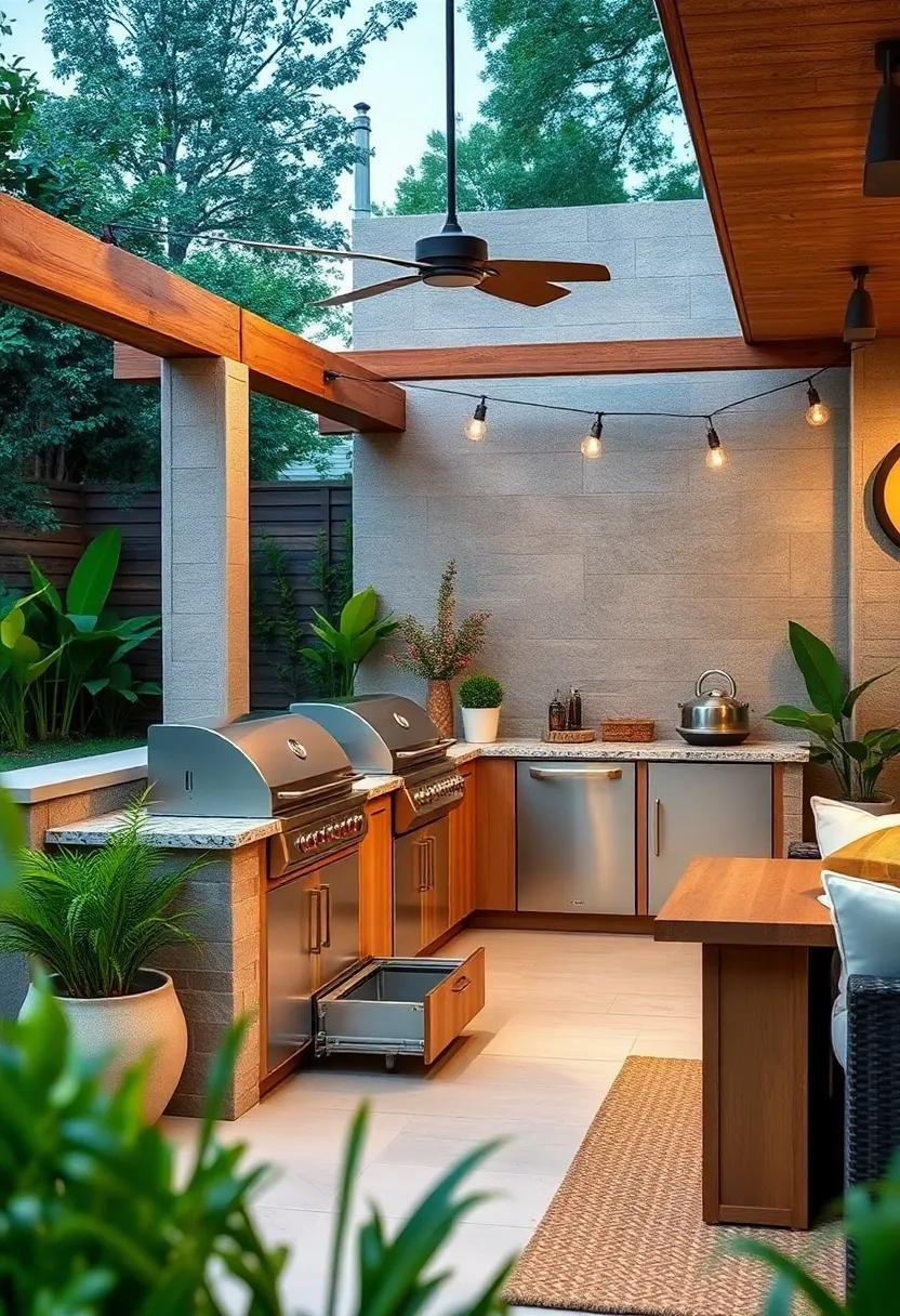 Incorporating Compact Storage Solutions for Small Patio Kitchens without⁣ Sacrificing Style