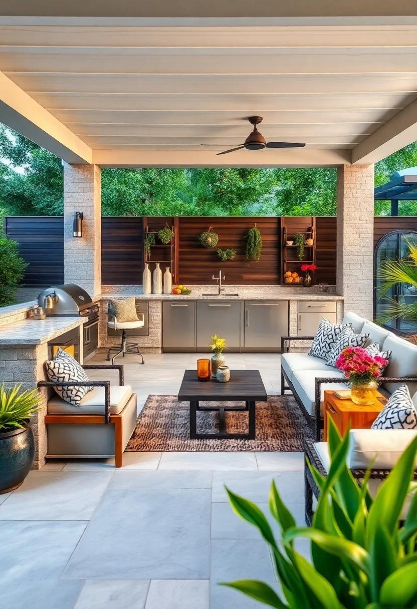 Curating⁤ a luxurious Outdoor‍ Bar Area to Elevate Your Patio Entertaining‍ Experience
