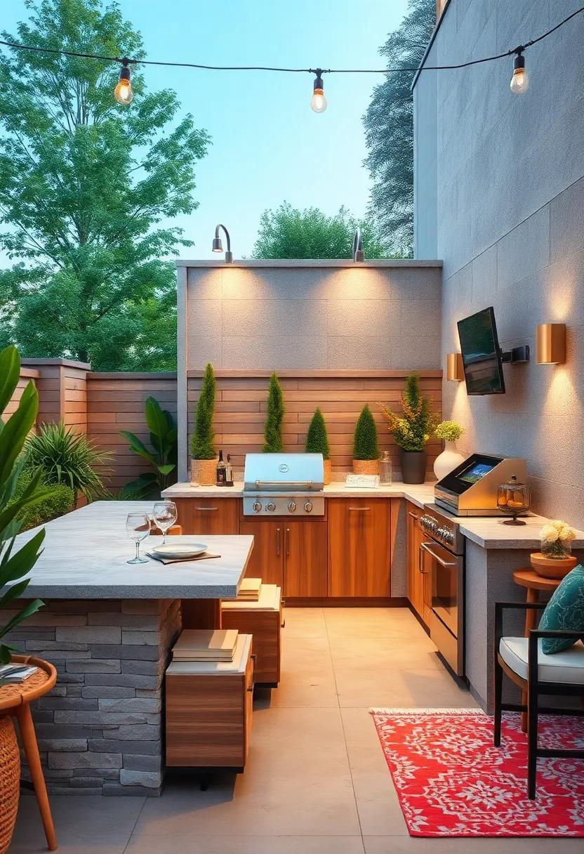 Incorporating‍ Smart ⁤Technology into Your​ Outdoor Kitchen for Modern Convenience
