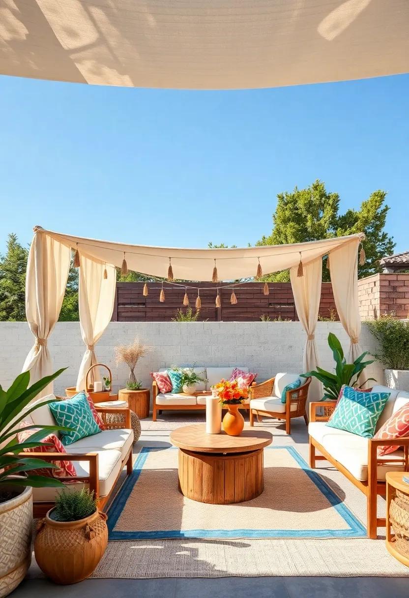 Bohemian Vibes: Capture the essence of carefree‍ living with the Boho ⁢Breeze Canopy tent, complete with tassels and earthy tones that create a laid-back, inviting atmosphere
