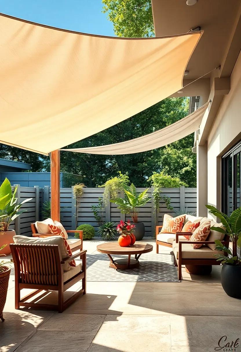 Sleek and Shiny: The Metallic Sheen⁢ Canopy brings a touch of glamour to your outdoor area with‌ shimmering fabrics that reflect the sun’s rays beautifully and add​ a unique flair