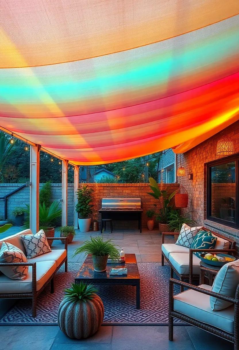 Tropical Sunset:⁢ The Sunset ⁣Hue Canopy offers a gradient of warm colors that mimic a summer⁣ sunset, providing a stunning visual while ⁣protecting you from the heat