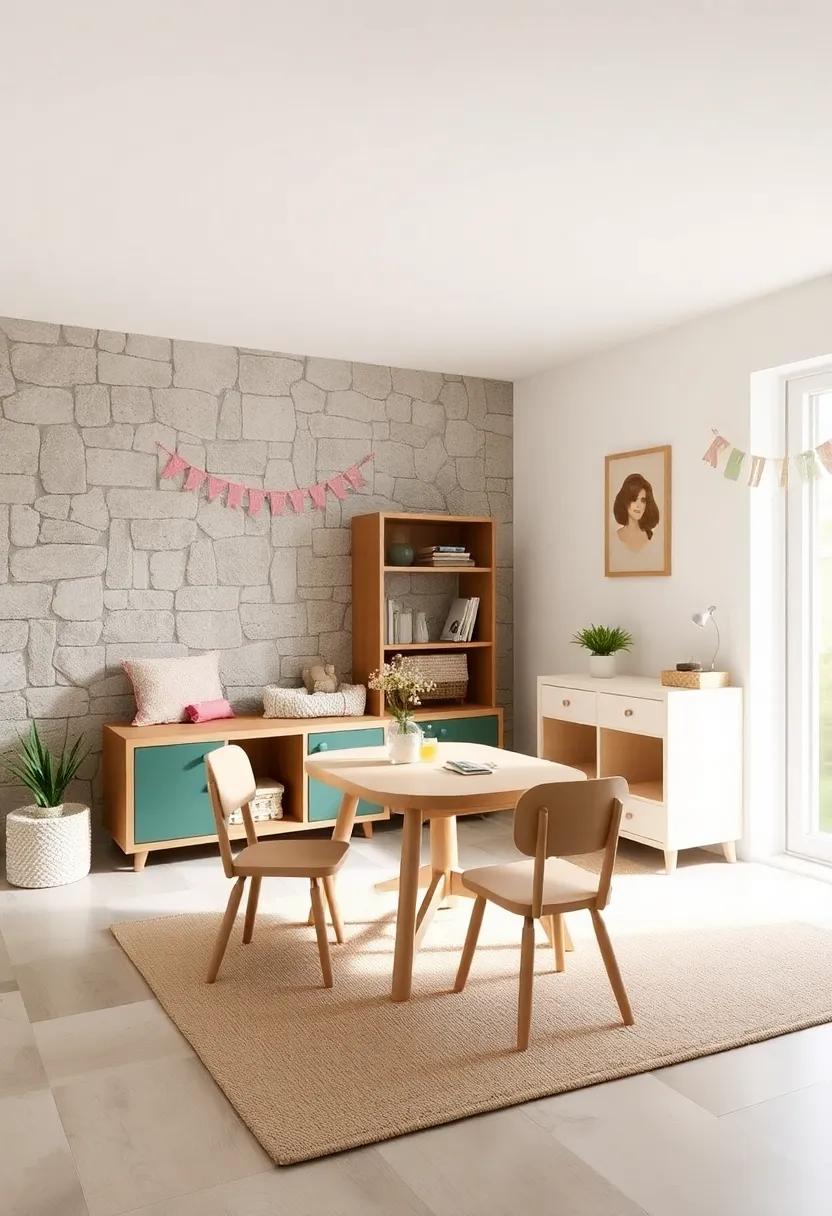 Child-Sized Furniture: Add​ a ⁣small table ‌and chair set ​that encourages ‌creativity ⁣and ⁣play, designed ⁢just‌ for your little one