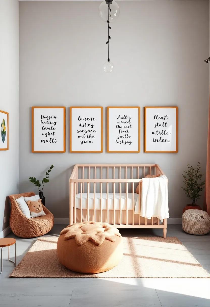 Inspirational Quotes: Decorate the walls with framed quotes that ‍inspire positivity and curiosity ⁣in your ​child’s growing mind