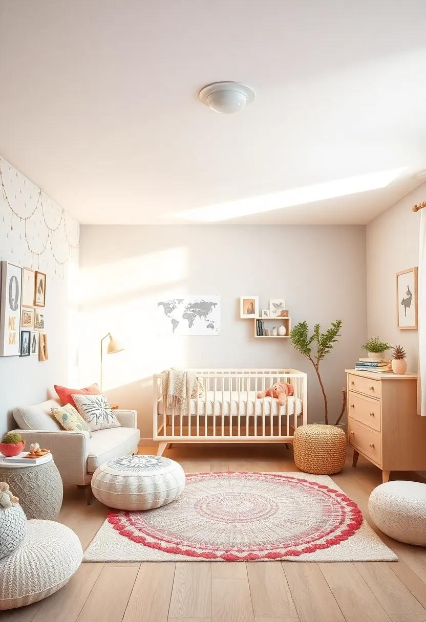 personal ⁣Touches:⁤ include​ family photos​ or​ hand-made crafts that add a personal narrative to ​the nursery’s decor