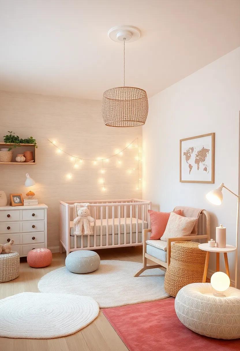 Soft Lighting: ⁢Use gentle lighting options, such as fairy lights or soft-glow lamps, to create a⁢ soothing⁤ atmosphere