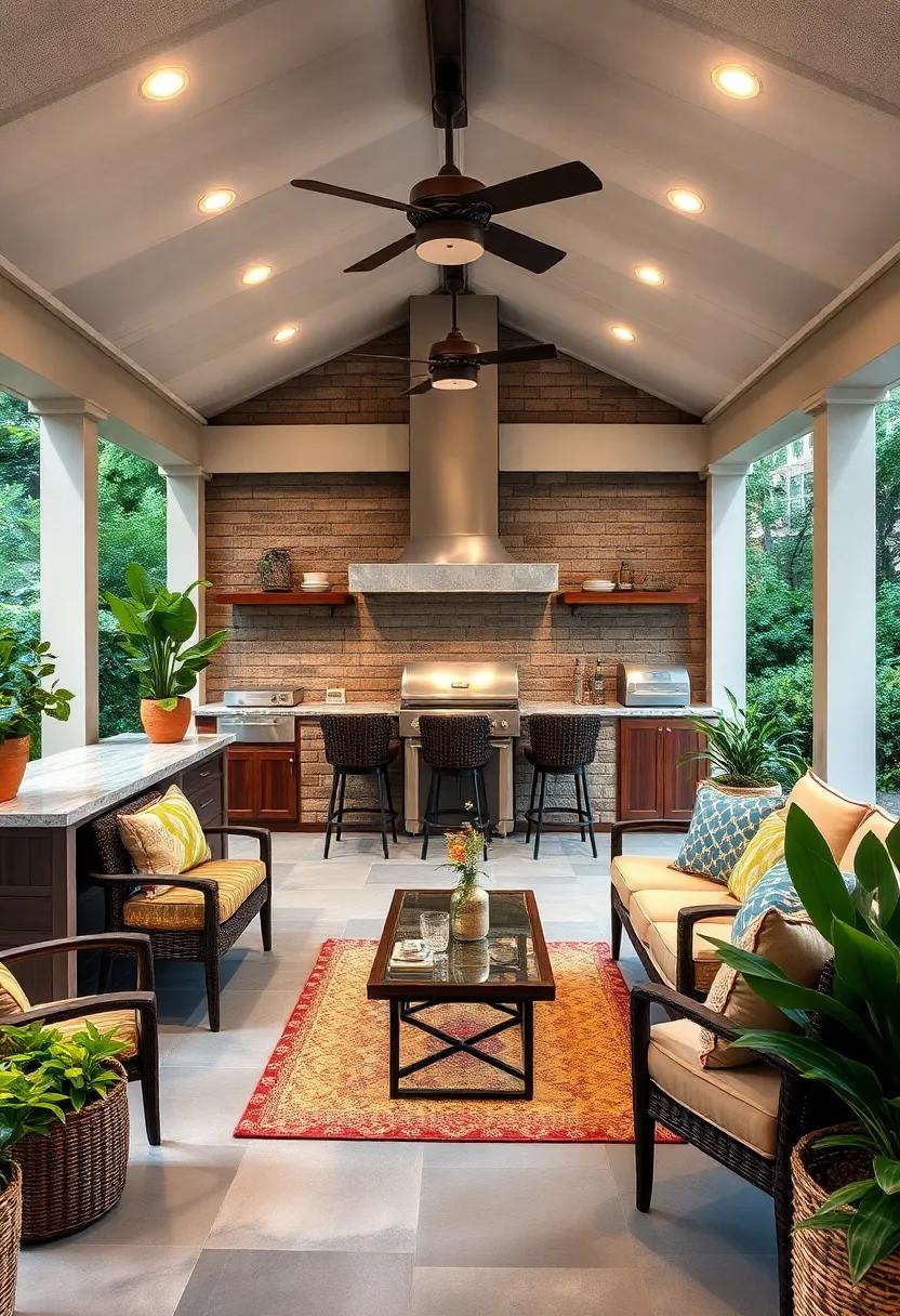 Blending functionality with Elegance in Outdoor Bar Designs