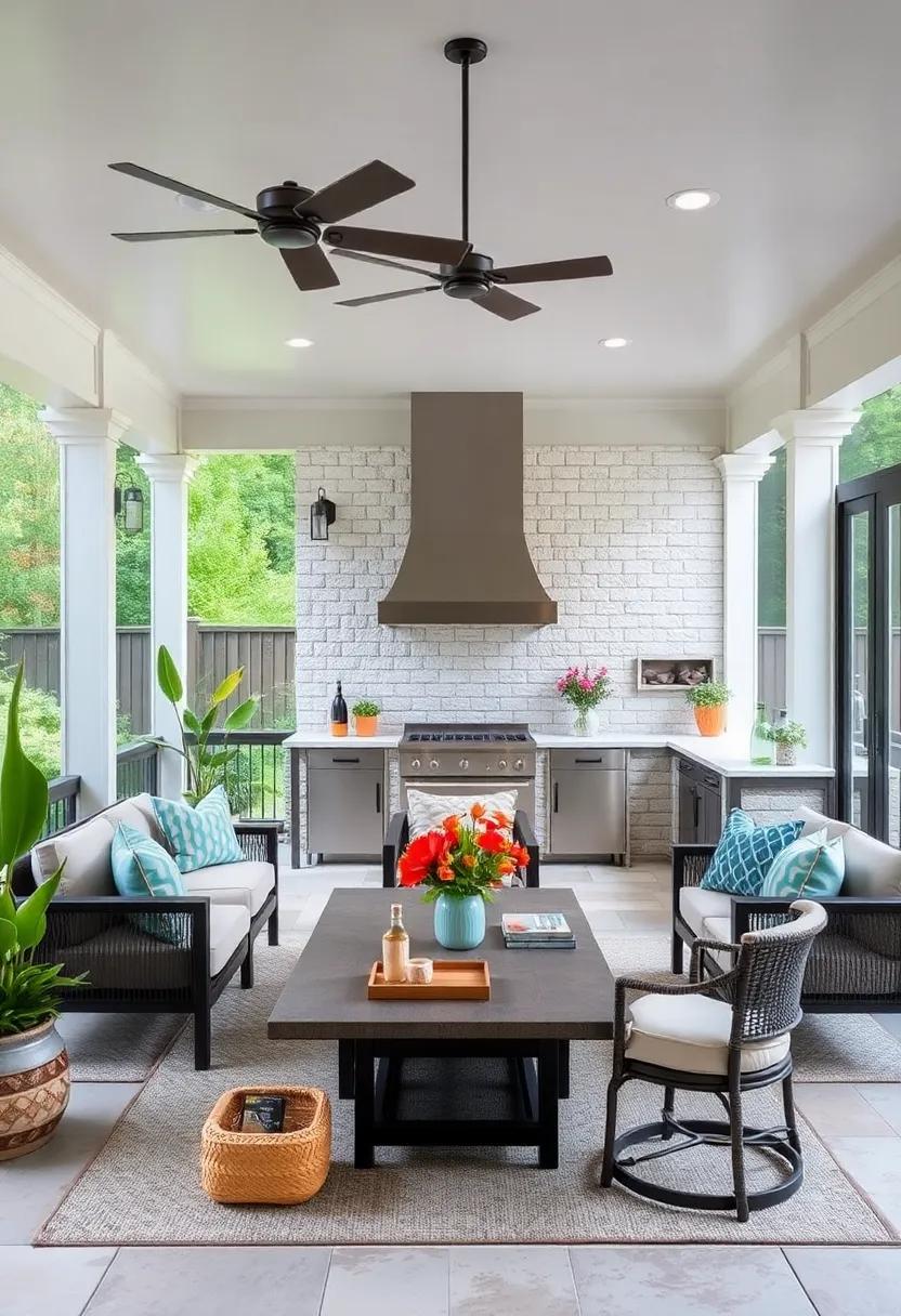 Accessorizing your Screened ⁤Porch Kitchen for Maximum Aesthetic Appeal