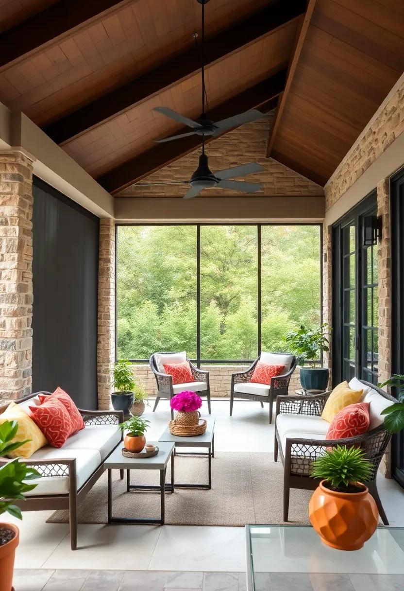 Fixed Frame Shade Screens: Engineered ​for​ longevity​ and performance, these fixed frame ⁣screens are perfect for year-round use, combining UV ‌protection⁣ with a sleek,⁢ modern frame