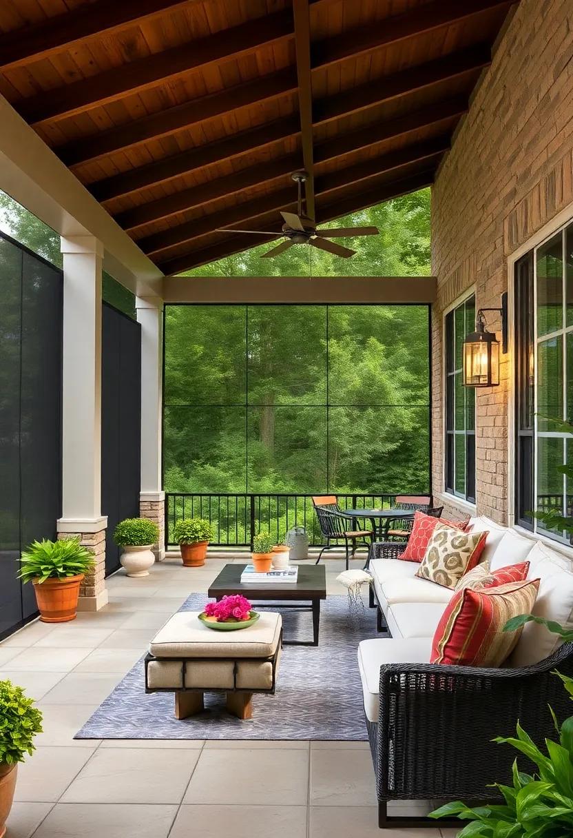 Heavy-Duty Canvas ⁤Screens: For those seeking ⁢robust protection, these heavy-duty canvas screens resist tearing and​ fading while providing superior UV shielding for long-lasting outdoor enjoyment