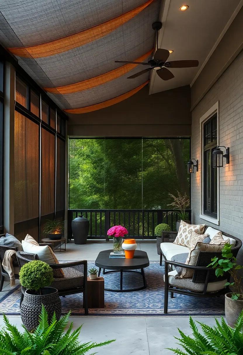 Retractable Sun Shade Screens: These versatile screens adapt to the sun's position, ‌providing shade ⁤when⁣ needed and allowing you to embrace the outdoors fully when the ‍sun goes ‍down