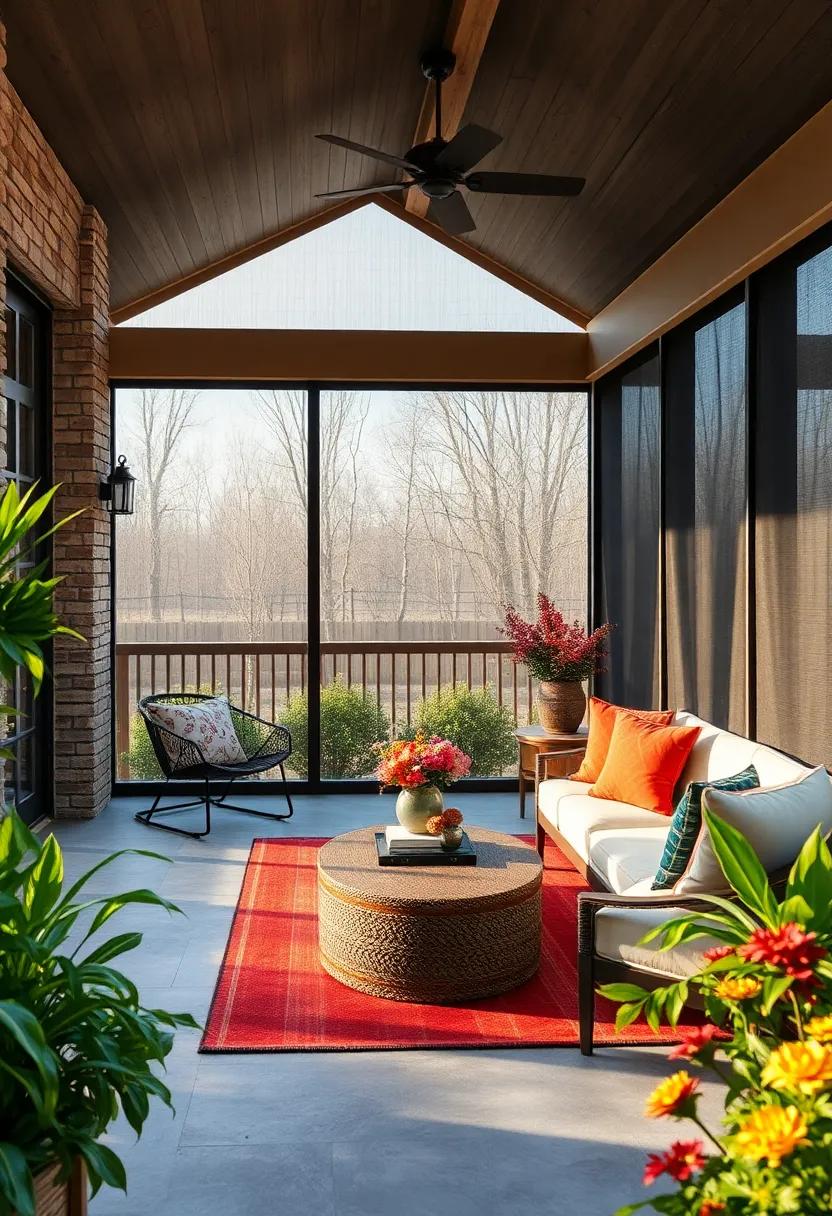Thermal-Insulated Porch Screens:​ These innovative screens offer not only ​UV‍ protection but also​ thermal insulation, keeping your porch cooler in the summer and warmer in the winter