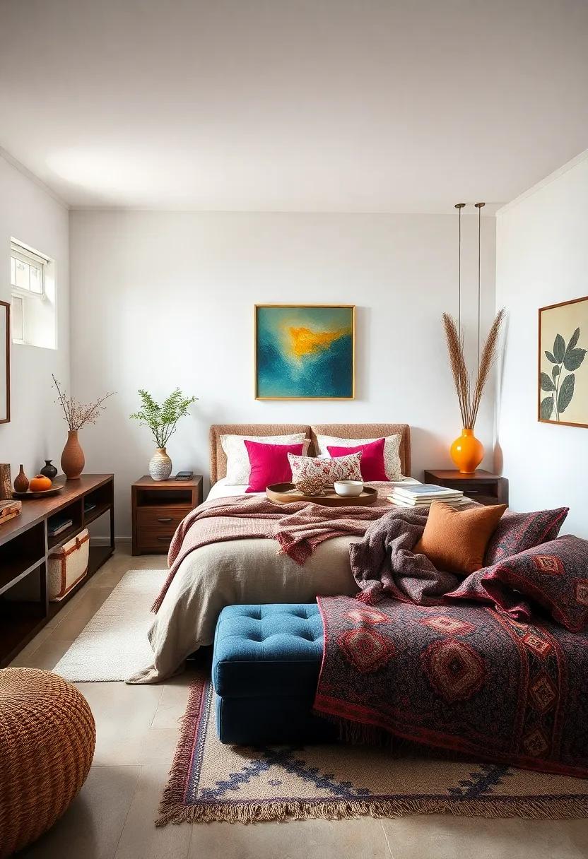Artisanal Textiles: Select handmade textiles like⁣ quilts and ⁢throws that bring warmth and uniqueness, making your ​bedroom⁣ feel more personal