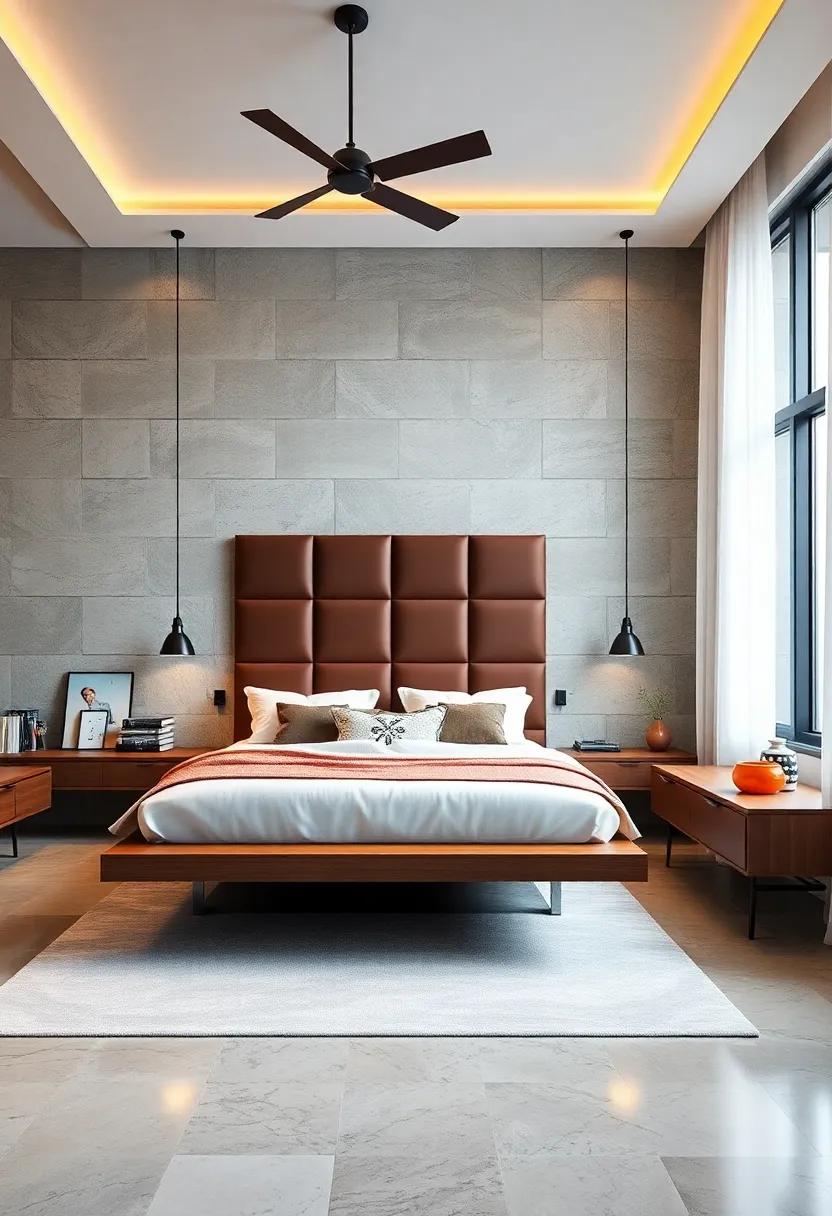 Floating Nightstands: Consider ⁢sleek, floating ‍nightstands that free up ​floor space while providing functionality and ⁣a modern touch