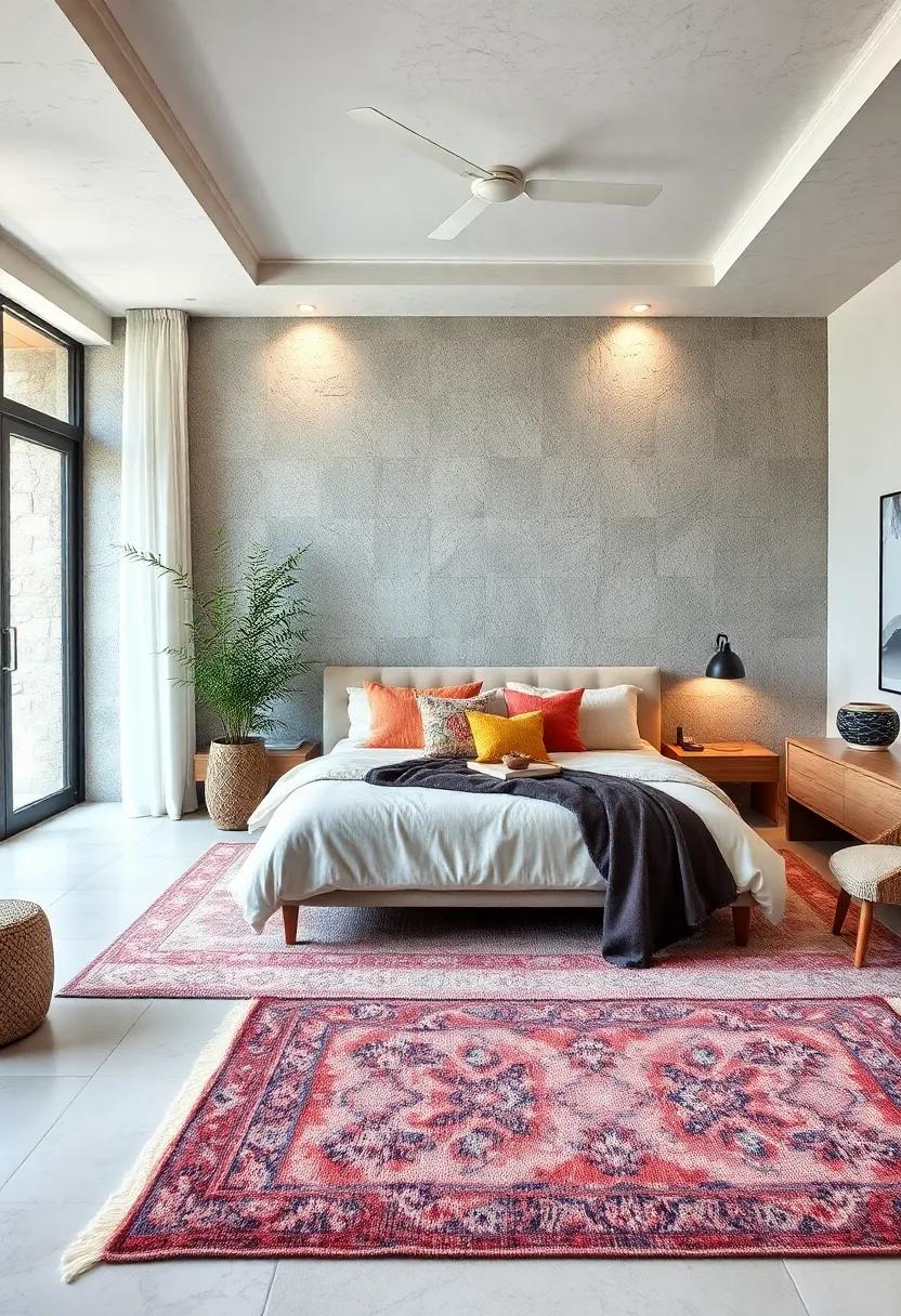 Layered ⁤Textures: Mix various textiles like​ plush throws, fluffy pillows, and soft‍ rugs to add warmth and comfort without‌ cluttering the space