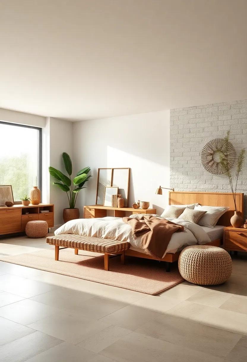 Nature-Inspired Elements: Incorporate natural materials such as wood,stone,and textiles to bring the ‌serene beauty of ⁣the outdoors inside