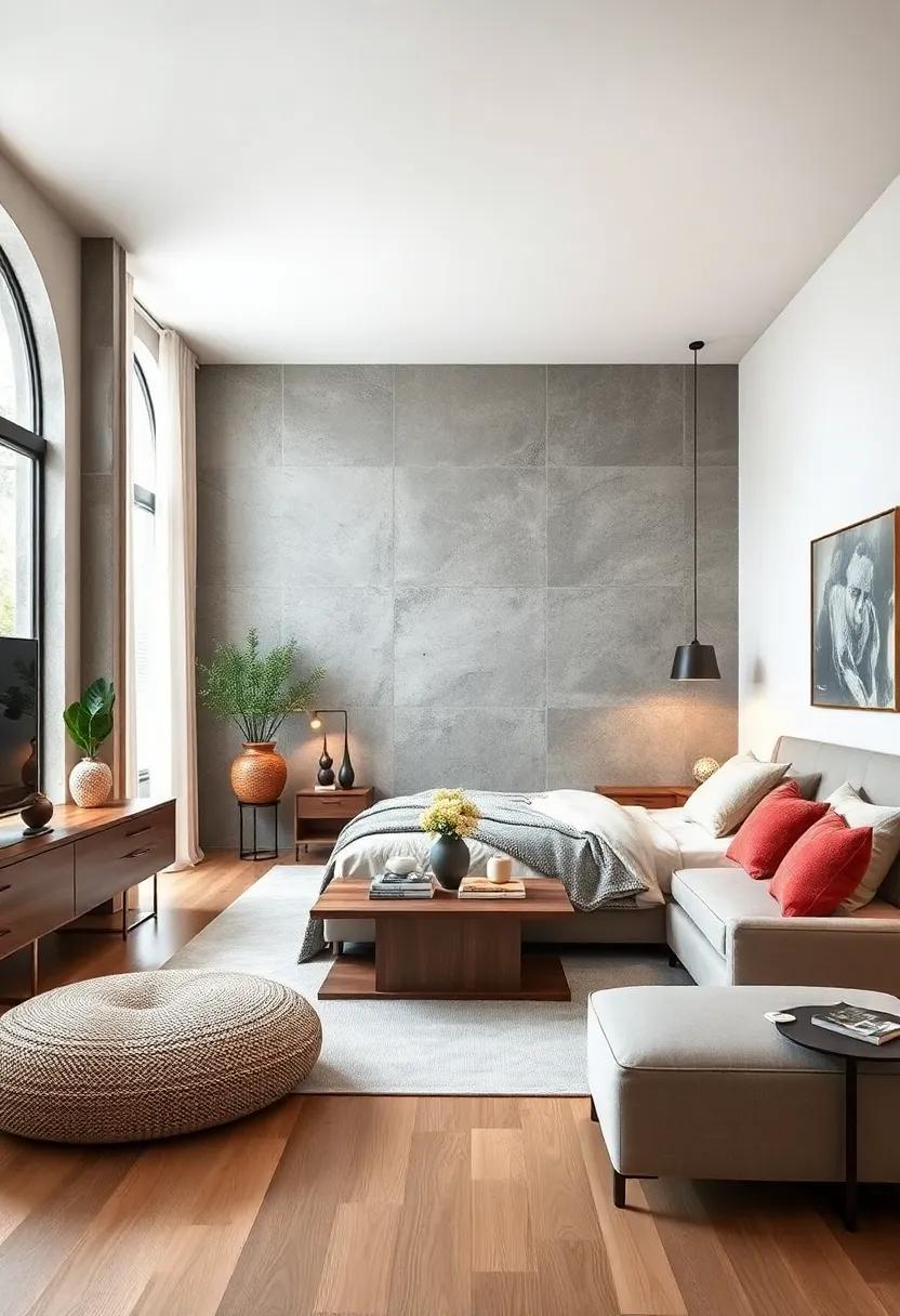 Neutral Toned Furniture: Opt for furniture in soft, muted⁤ colors⁤ that blend ⁤seamlessly with‍ your​ walls to create ​an expansive look