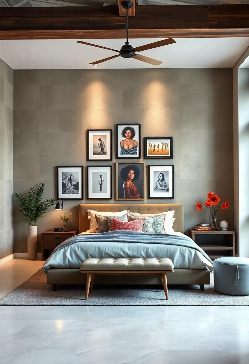 Personal Art Displays: Curate ‌a ⁣personal‌ art gallery with framed ⁣prints or photographs that resonate⁣ with you, providing ‌inspiration without overwhelming the space
