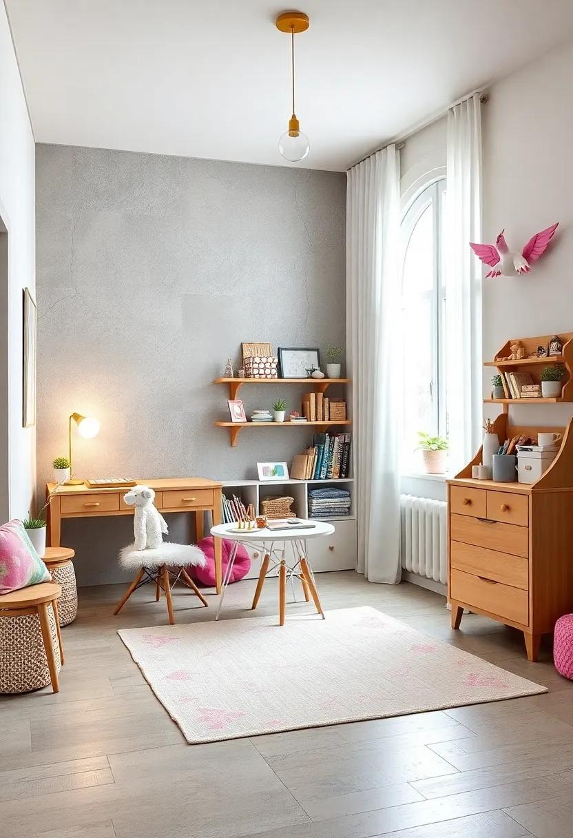 Magical Craft Station: Designate a small area with unicorn-inspired‌ craft‍ supplies where she ‍can unleash her creativity and immerse herself in magical projects