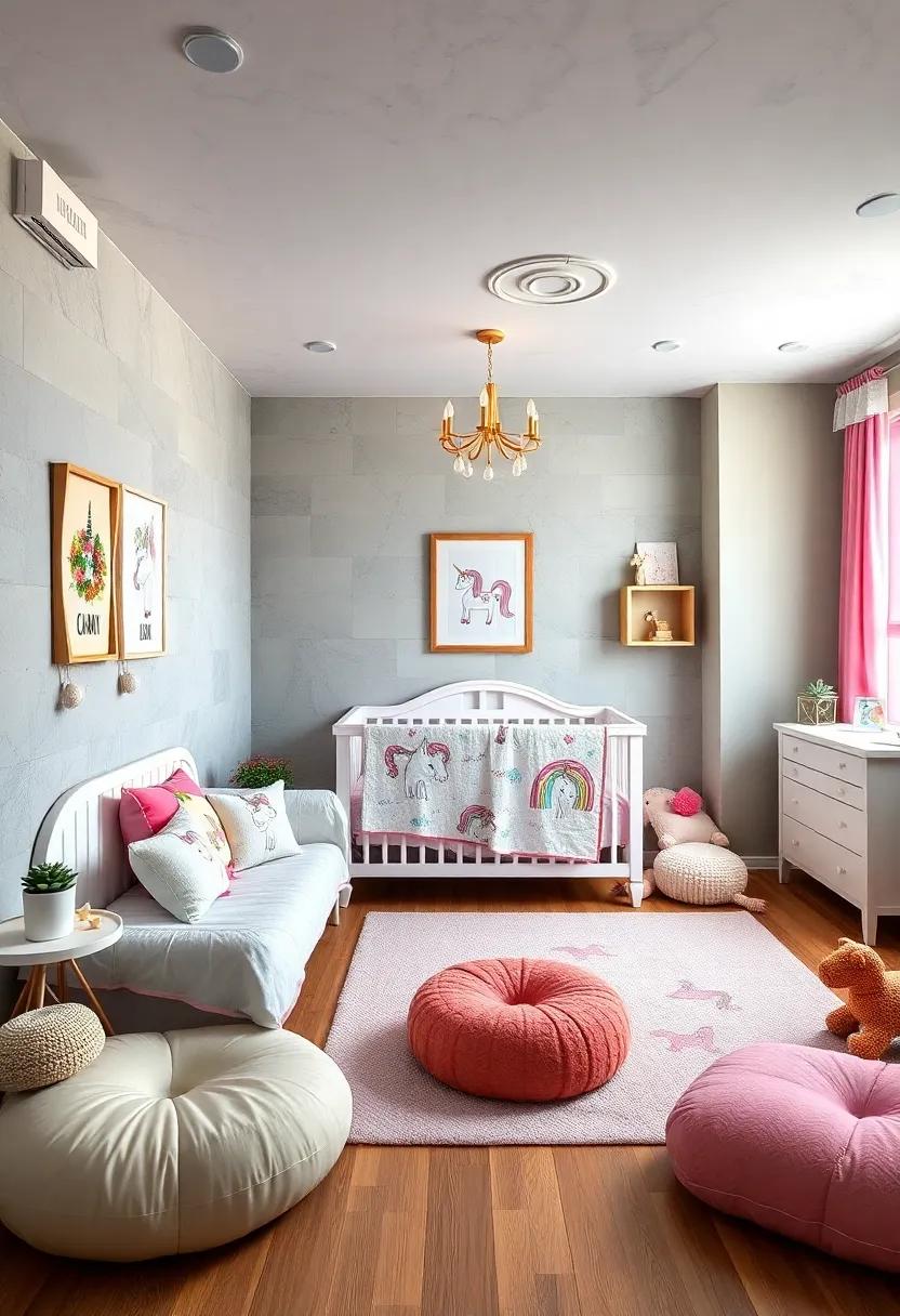 Personalized Unicorn Clothing: Adorn the nursery with outfits and blankets⁤ that‌ feature ‍her name ⁣alongside whimsical unicorn ‌graphics ⁣for ⁤everyday enchantment