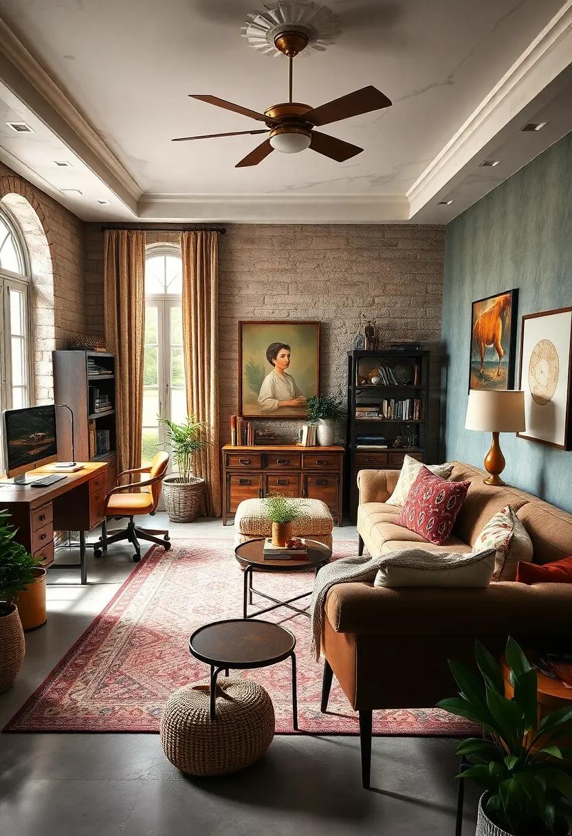 The Global Collection: Reflect⁤ your travels with unique pieces from around the world, blending textiles, art, and furniture to create a diverse and inspiring workspace