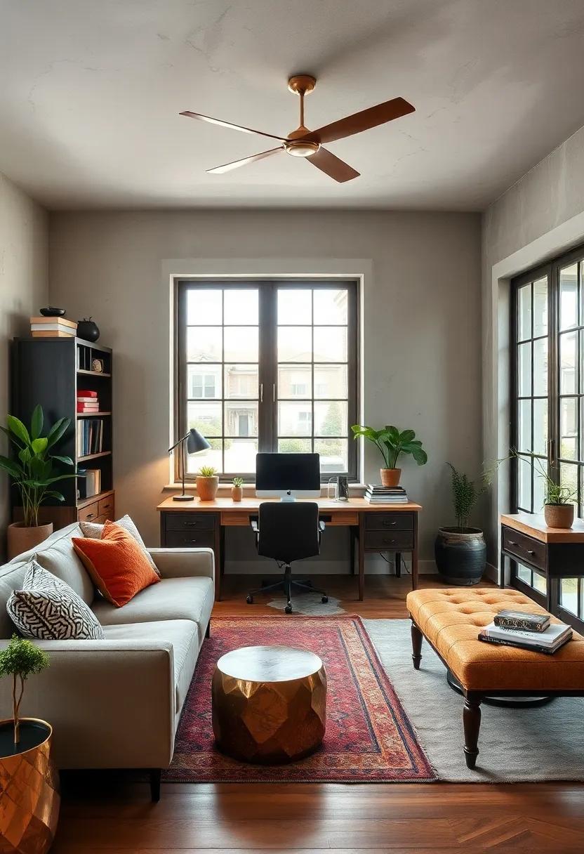 The Reclaimed Office: Utilitarian furniture made from​ reclaimed materials not only adds character but also supports sustainability in your workspace