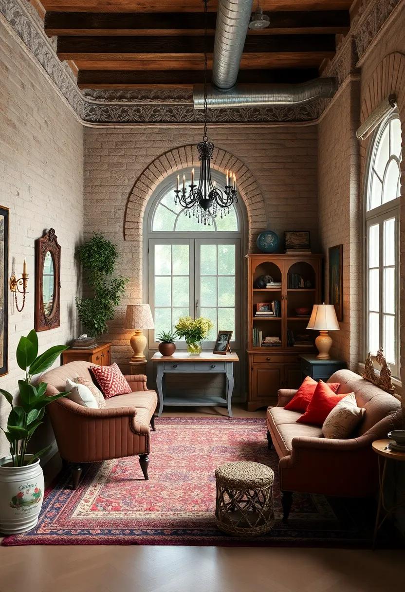 French​ Country ⁤Charm: Incorporate ornate details, soft fabrics, and vintage decor that hark back to a charming French countryside, perfect for ⁢a dreamy workspace