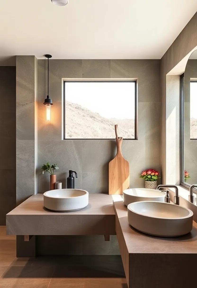 Neutral Stone ⁢sinks: ‌Choose⁤ sinks made of natural stone for an earthy element that’s reminiscent of the rugged terrain of the West