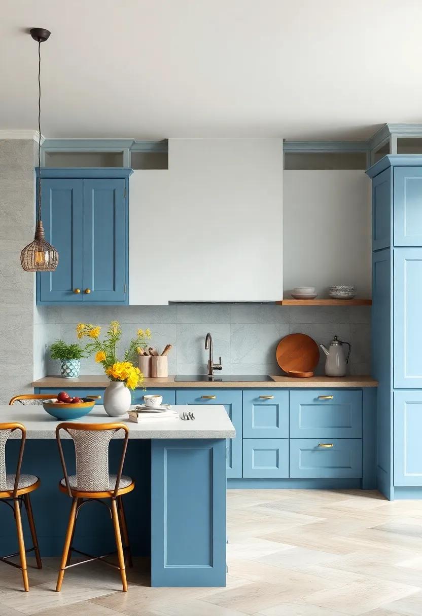 the Beauty of Painted finishes and Textured‌ Surfaces in ‌Kitchens