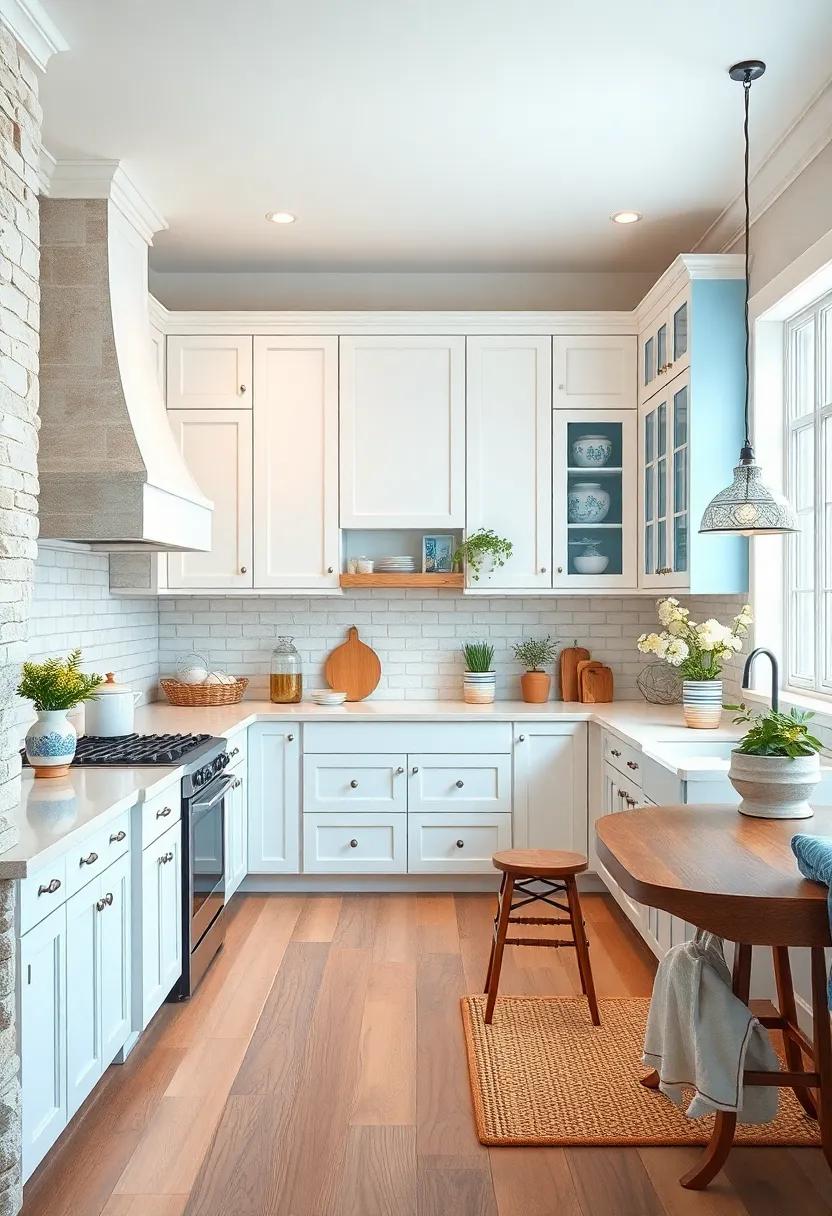 The Coastal Charm of ⁢White and Blue ⁤Cabinet Combinations