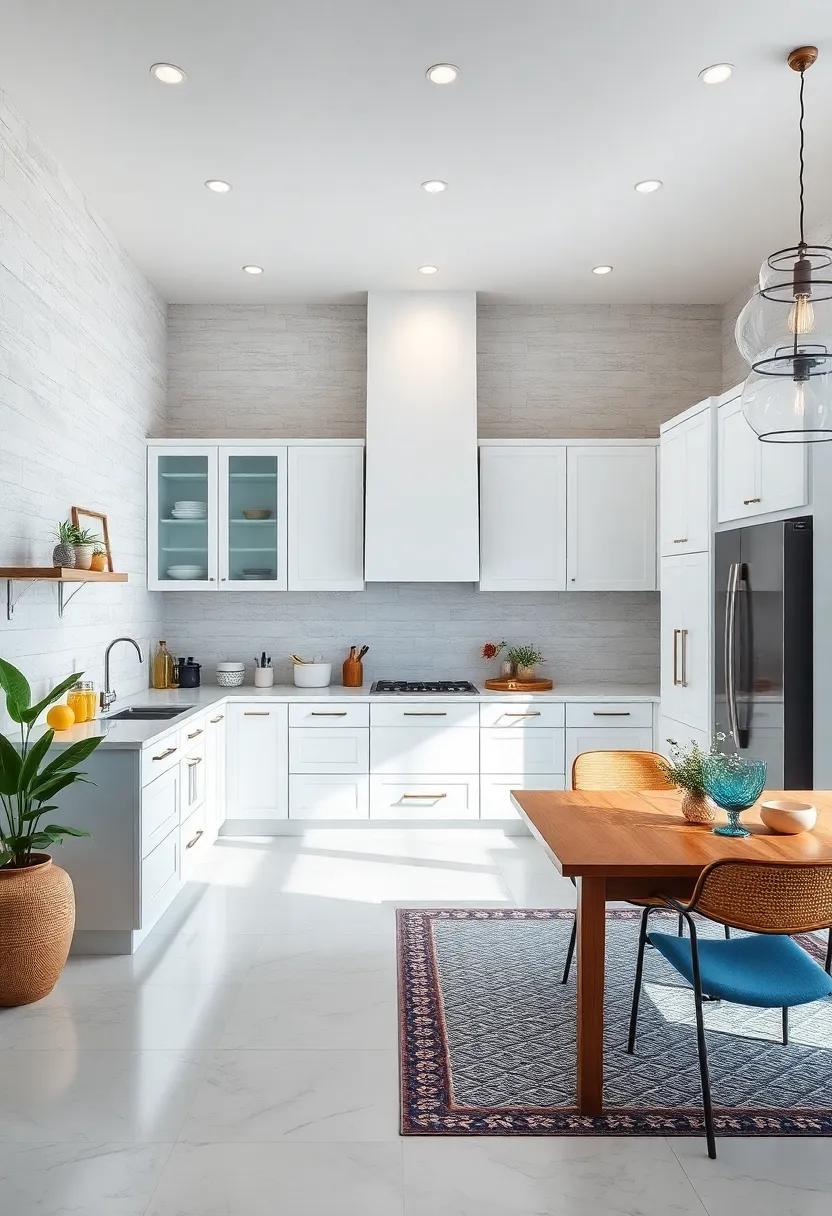 Creating a Dreamy Canvas with White⁤ and Blue Kitchen Cabinets