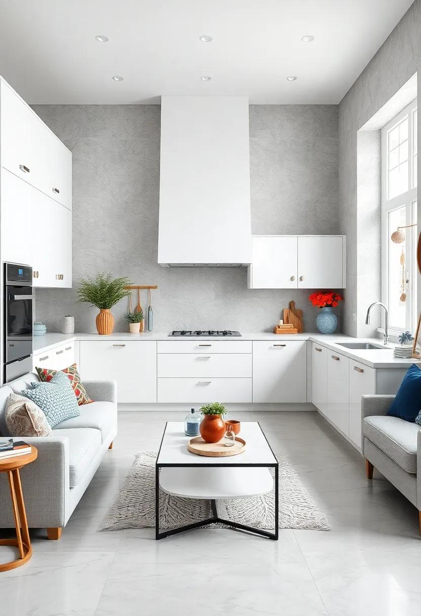 The​ Role of Layout in Enhancing White and Blue Kitchen ‌Aesthetics