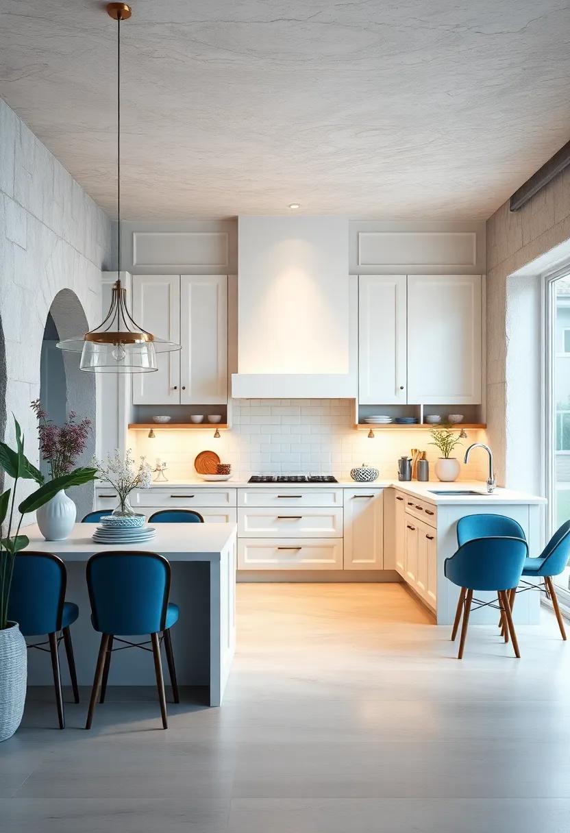 Stylish lighting⁢ Solutions‌ to Illuminate White and⁢ Blue Spaces