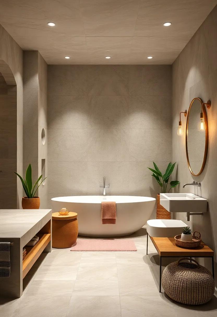 Gentle Lighting: Install dimmable lights or use soft, warm-toned bulbs to create a cozy, relaxing ambiance