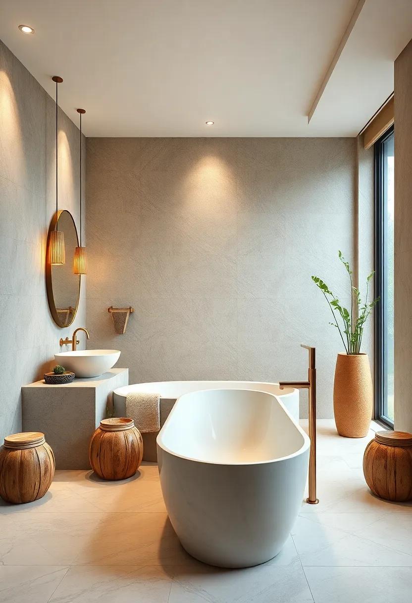 organic Materials: Select decor made from wood, stone, or bamboo to⁤ add an organic​ touch that harmonizes‍ with the natural world