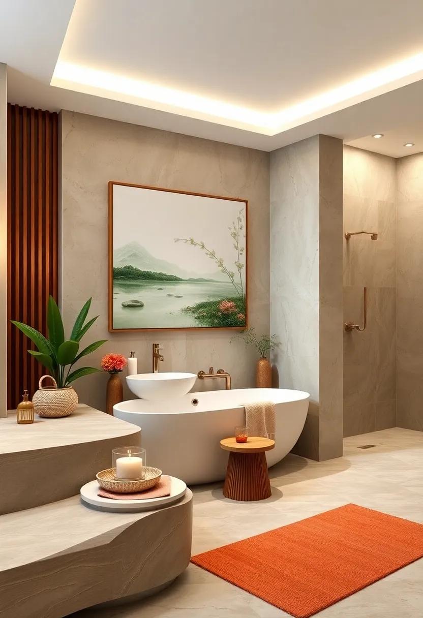 Relaxing Artwork: Hang serene nature-inspired artwork to⁢ create a ⁣focal ‍point that inspires tranquility and reflection