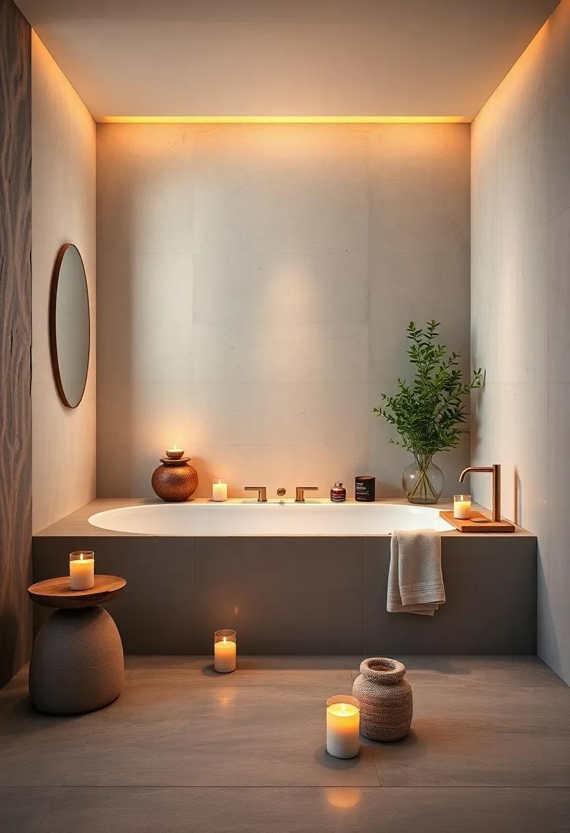 Scented Candles: Place candles with natural fragrances ​around the space ⁤to‍ create a relaxing, spa-like atmosphere ⁤during baths