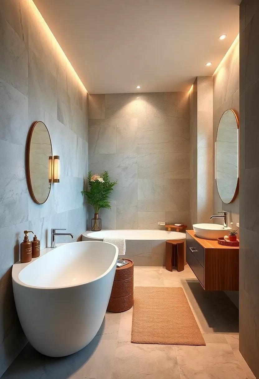 27 Ideas for Crafting an Elegant Guest Bathroom with Soothing Soft Lighting