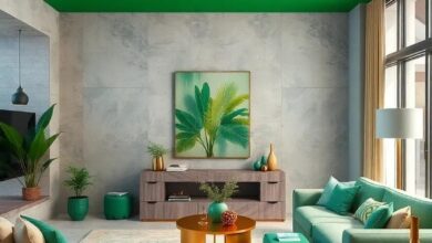 25 Stylish Ideas for Green and Gold Living Room Decor to Elevate Your Space